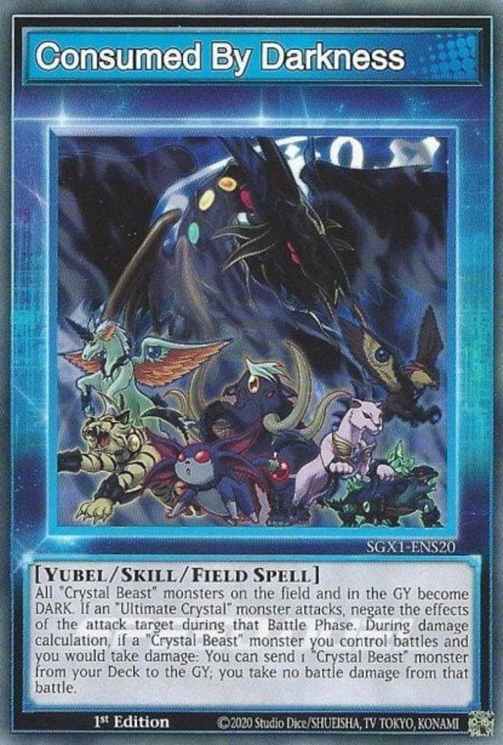 Consumed By Darkness (Skill) Single: Yu-Gi-Oh! Speed Duel GX: Duel Academy Box Einzelkarte