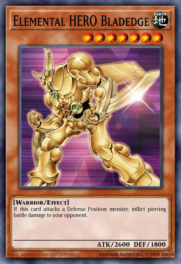 Elemental HERO Bladedge Single: Yu-Gi-Oh! Speed Duel GX: Midterm Paradox Einzelkarte