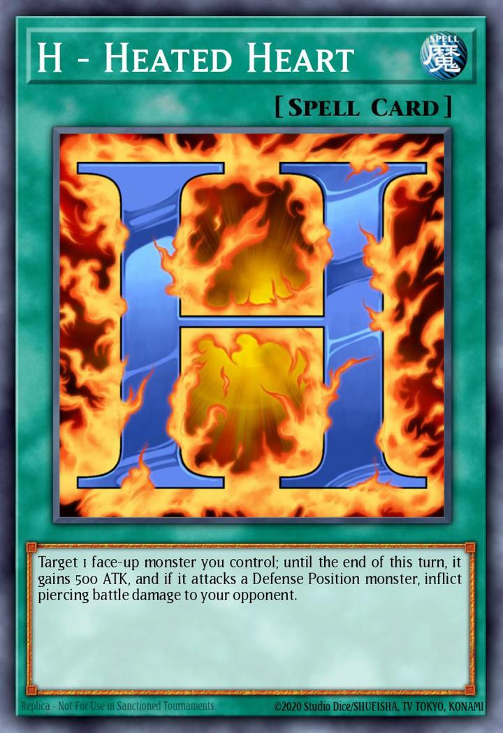 H - Heated Heart Single: Yu-Gi-Oh! Speed Duel GX: Midterm Paradox Einzelkarte