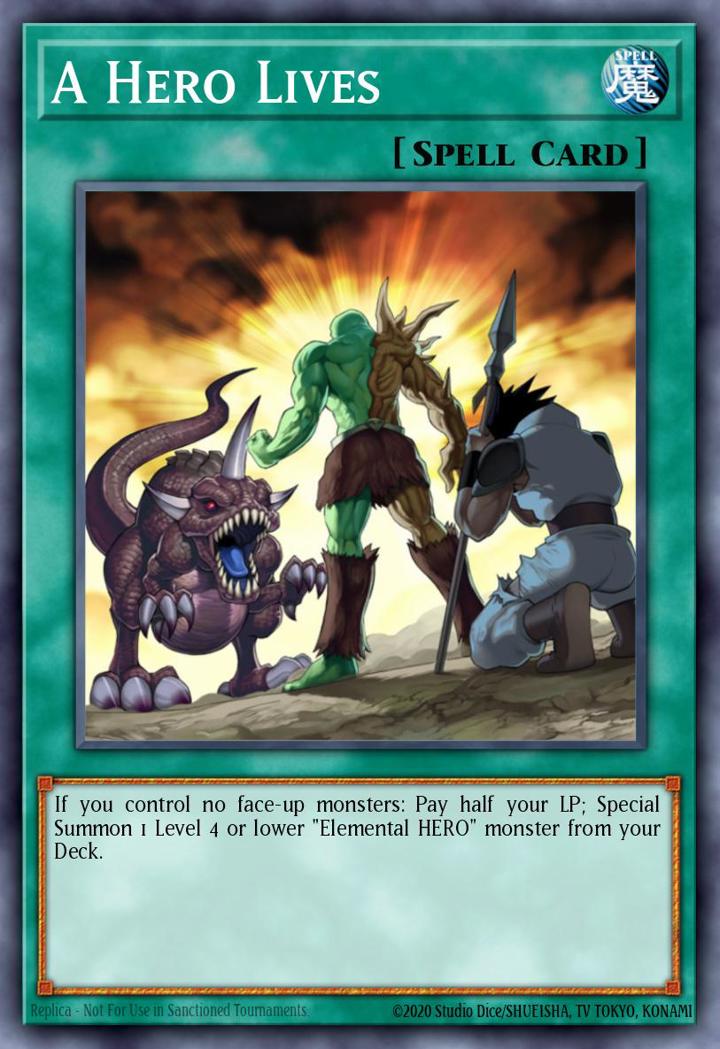 A Hero Lives (V.1 - Common) Single: Yu-Gi-Oh! Speed Duel GX: Midterm Paradox Einzelkarte