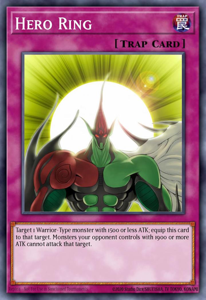 Hero Ring Single: Yu-Gi-Oh! Speed Duel GX: Midterm Paradox Einzelkarte