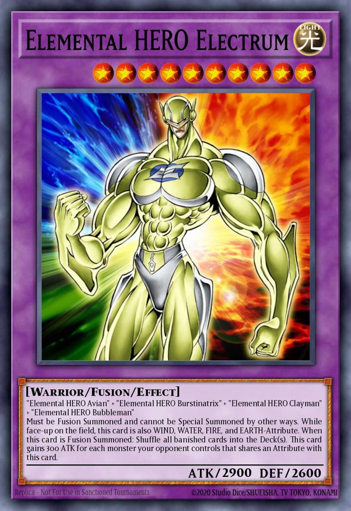 Elemental HERO Electrum Single: Yu-Gi-Oh! Speed Duel GX: Midterm Paradox Einzelkarte