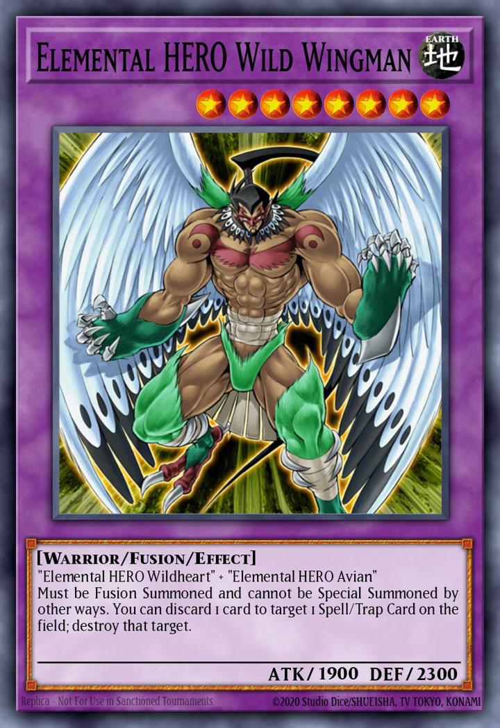 Elemental HERO Wild Wingman Single: Yu-Gi-Oh! Speed Duel GX: Midterm Paradox Einzelkarte