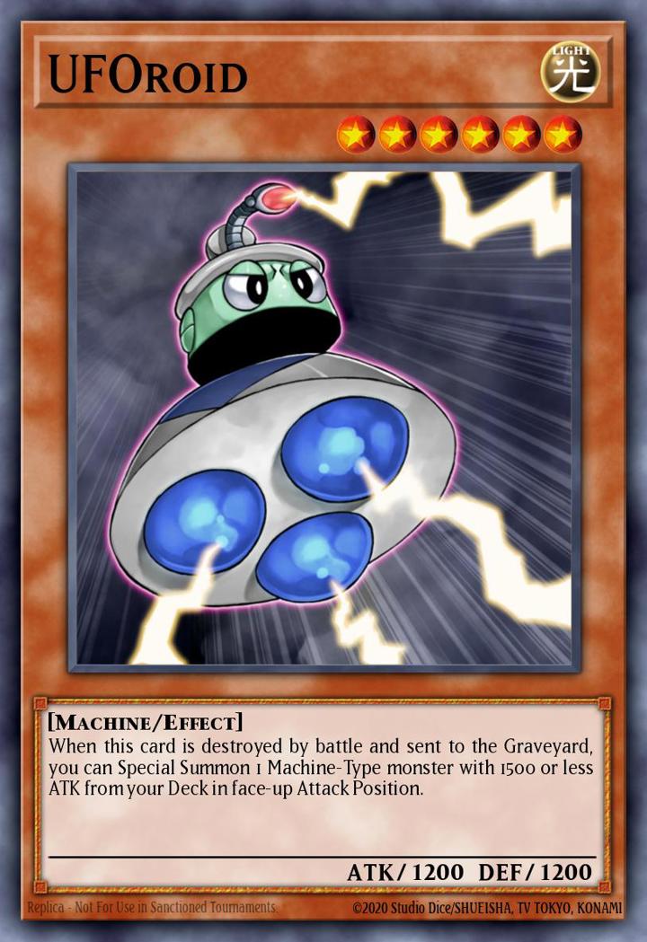 UFOroid Single: Yu-Gi-Oh! Speed Duel GX: Midterm Paradox Einzelkarte