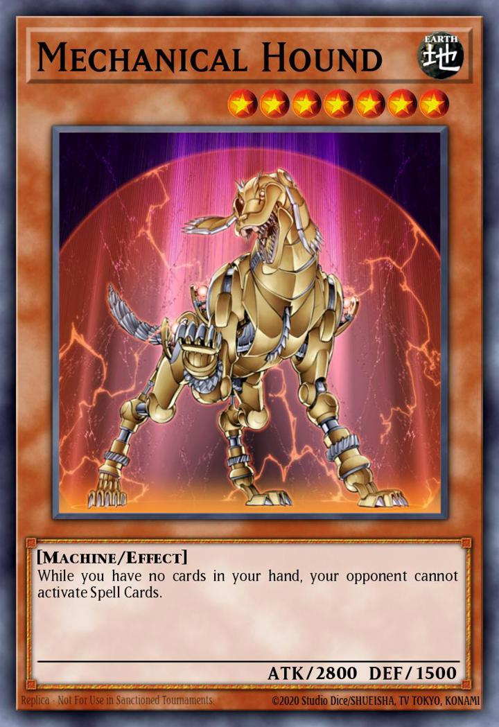 Mechanical Hound Single: Yu-Gi-Oh! Speed Duel GX: Midterm Paradox Einzelkarte