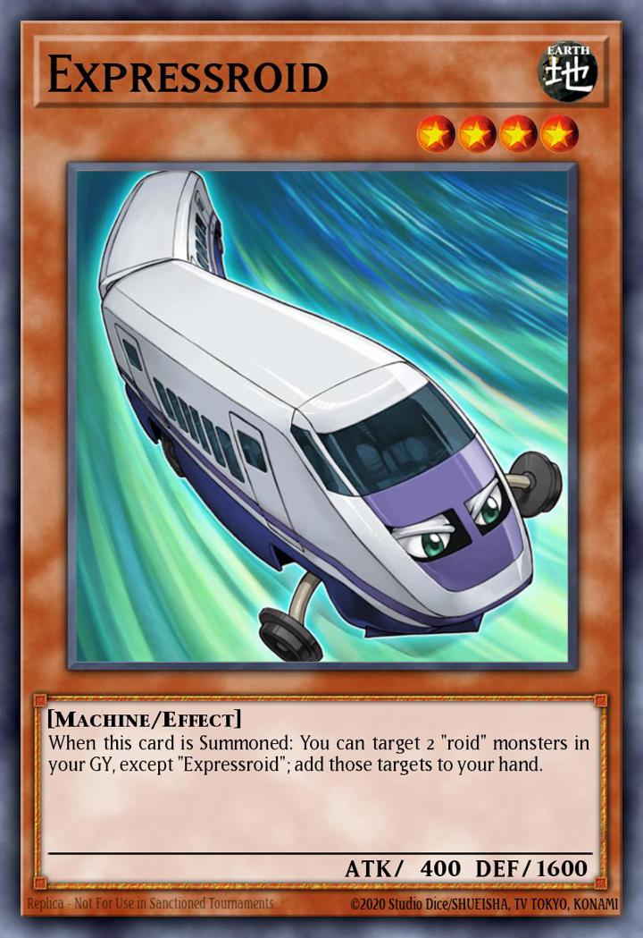 Expressroid Single: Yu-Gi-Oh! Speed Duel GX: Midterm Paradox Einzelkarte