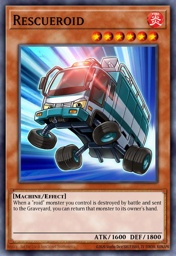 Rescueroid Single: Yu-Gi-Oh! Speed Duel GX: Midterm Paradox Einzelkarte