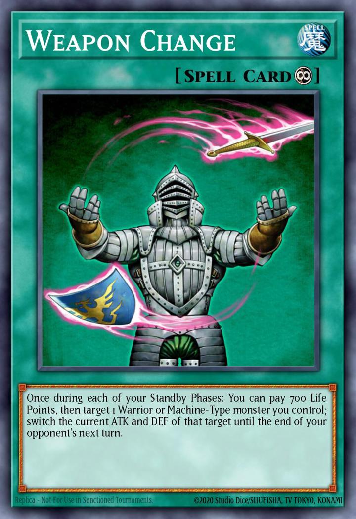 Weapon Change Single: Yu-Gi-Oh! Speed Duel GX: Midterm Paradox Einzelkarte