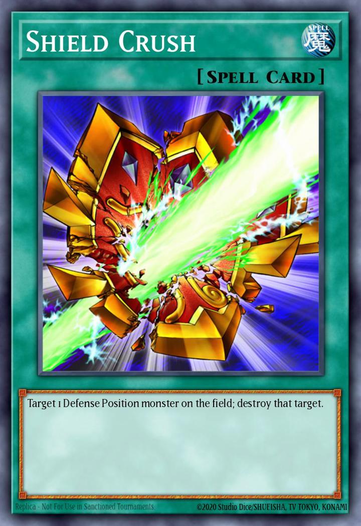 Shield Crush Single: Yu-Gi-Oh! Speed Duel GX: Midterm Paradox Einzelkarte