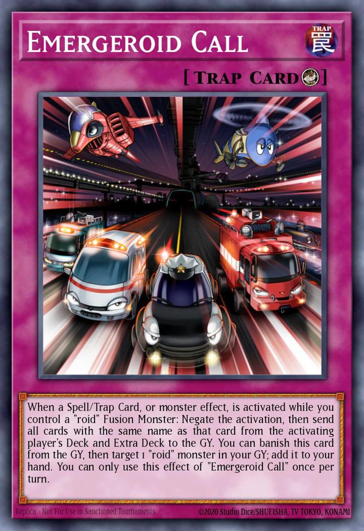 Emergeroid Call Single: Yu-Gi-Oh! Speed Duel GX: Midterm Paradox Einzelkarte