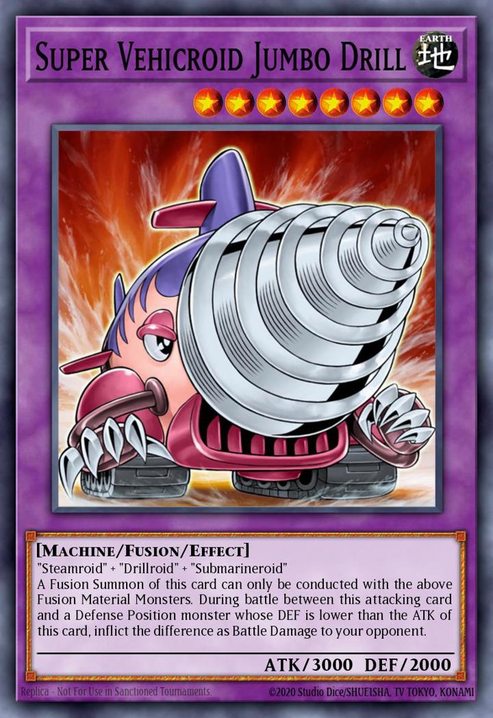 Super Vehicroid Jumbo Drill (V.1 - Common) Single: Yu-Gi-Oh! Speed Duel GX: Midterm Paradox Einzelkarte