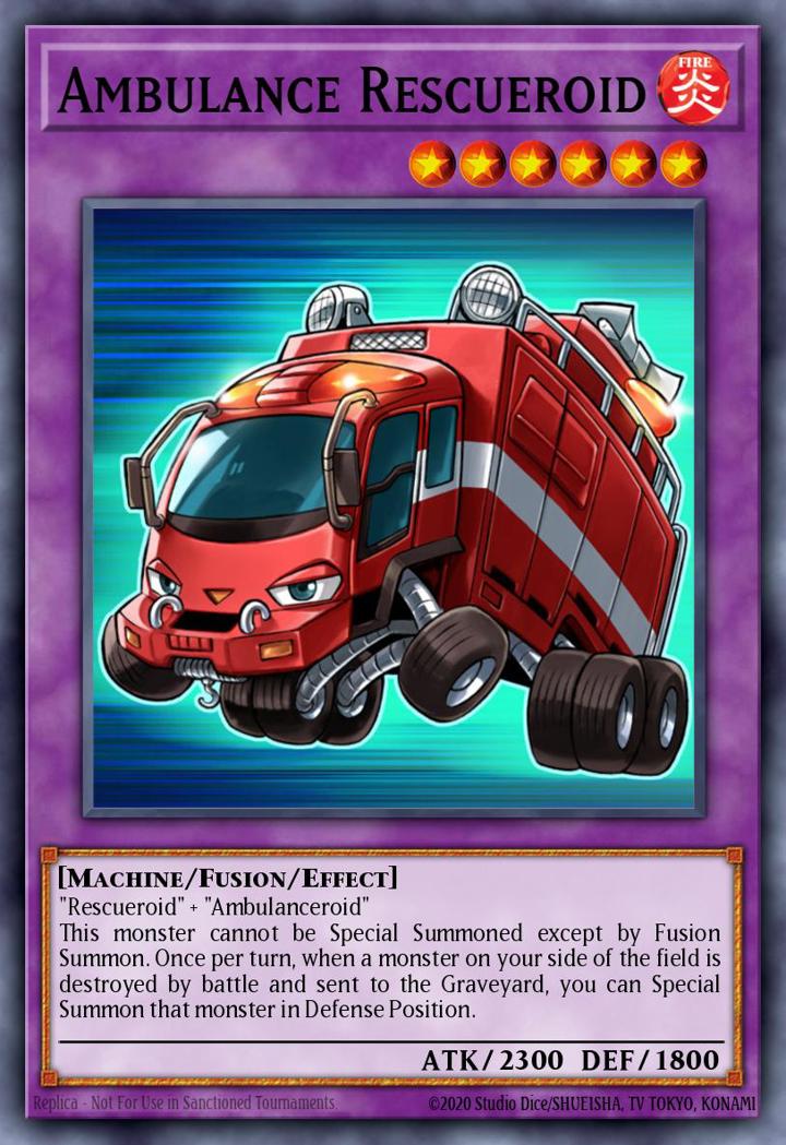 Ambulance Rescueroid Single: Yu-Gi-Oh! Speed Duel GX: Midterm Paradox Einzelkarte
