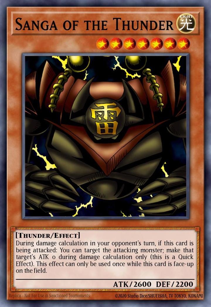 Sanga of the Thunder (V.1 - Common) Single: Yu-Gi-Oh! Speed Duel GX: Midterm Paradox Einzelkarte