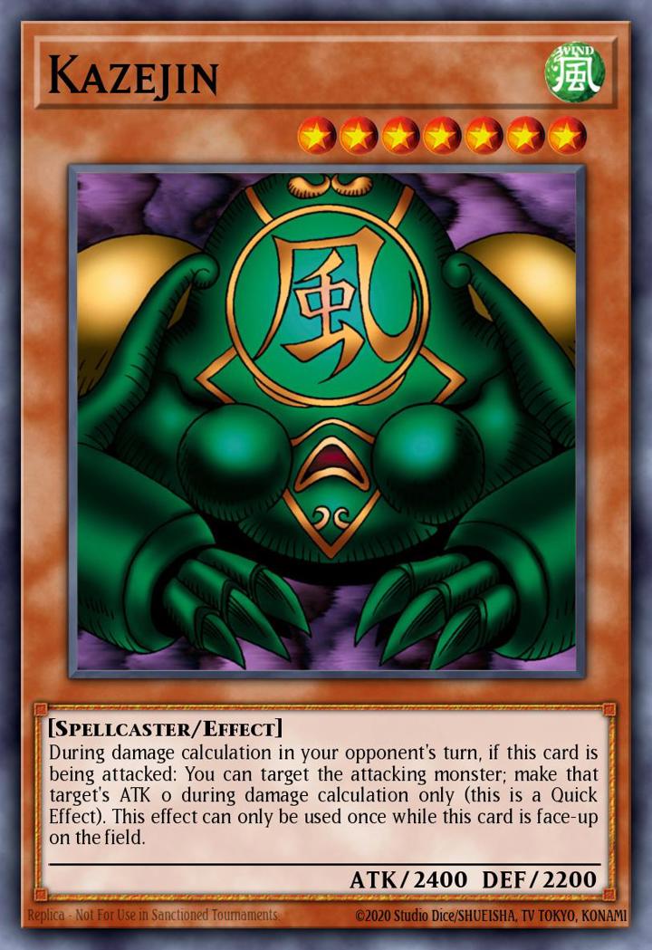 Kazejin (V.1 - Common) Single: Yu-Gi-Oh! Speed Duel GX: Midterm Paradox Einzelkarte