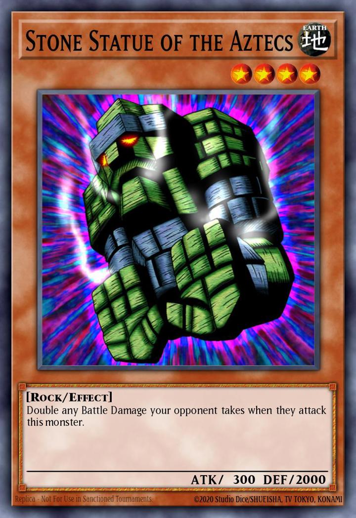 Stone Statue of the Aztecs Single: Yu-Gi-Oh! Speed Duel GX: Midterm Paradox Einzelkarte