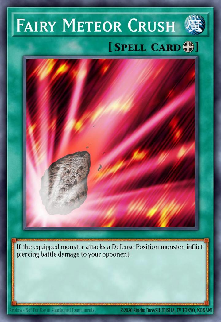 Fairy Meteor Crush Single: Yu-Gi-Oh! Speed Duel GX: Midterm Paradox Einzelkarte