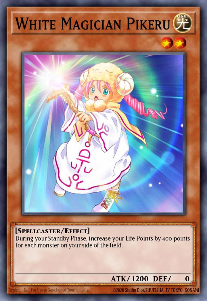 White Magician Pikeru Single: Yu-Gi-Oh! Speed Duel GX: Midterm Paradox Einzelkarte