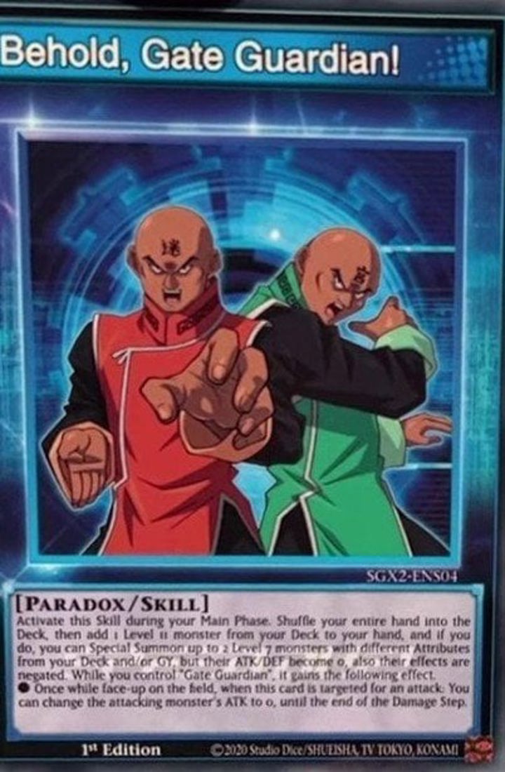 Behold, Gate Guardian! (Skill) Single: Yu-Gi-Oh! Speed Duel GX: Midterm Paradox Einzelkarte