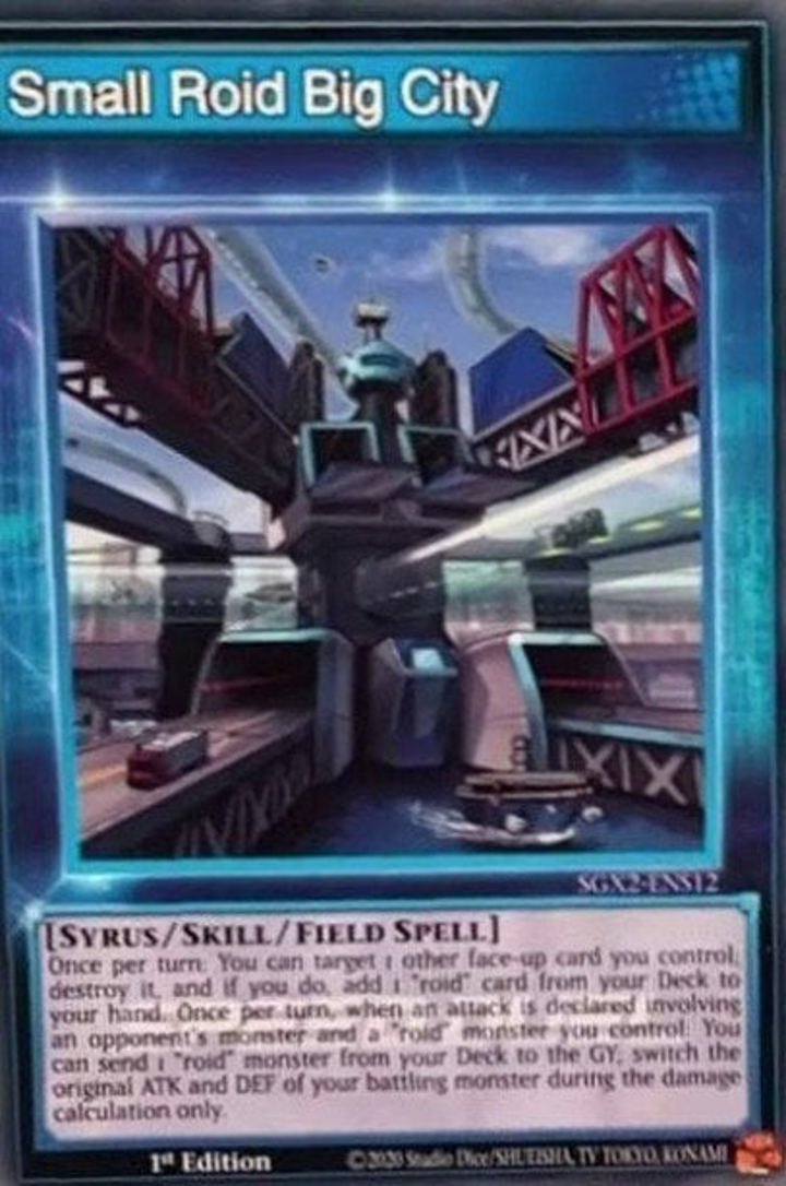 Small Roid Big City (Skill) Single: Yu-Gi-Oh! Speed Duel GX: Midterm Paradox Einzelkarte