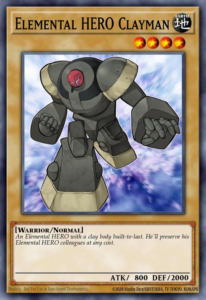 Elemental HERO Clayman Single: Yu-Gi-Oh! Speed Duel GX: Duelists of Shadows Einzelkarte