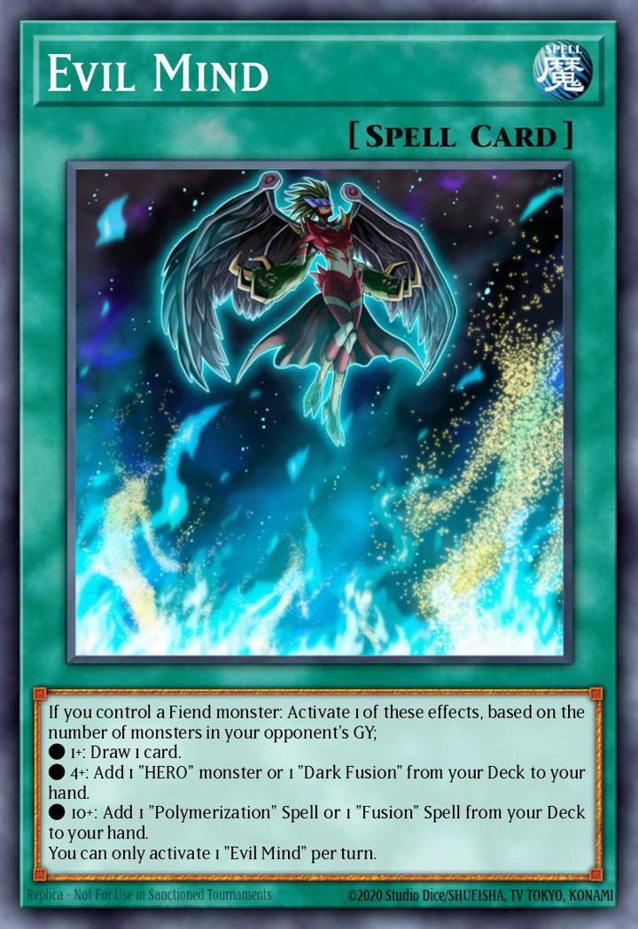 Evil Mind Single: Yu-Gi-Oh! Speed Duel GX: Duelists of Shadows Einzelkarte