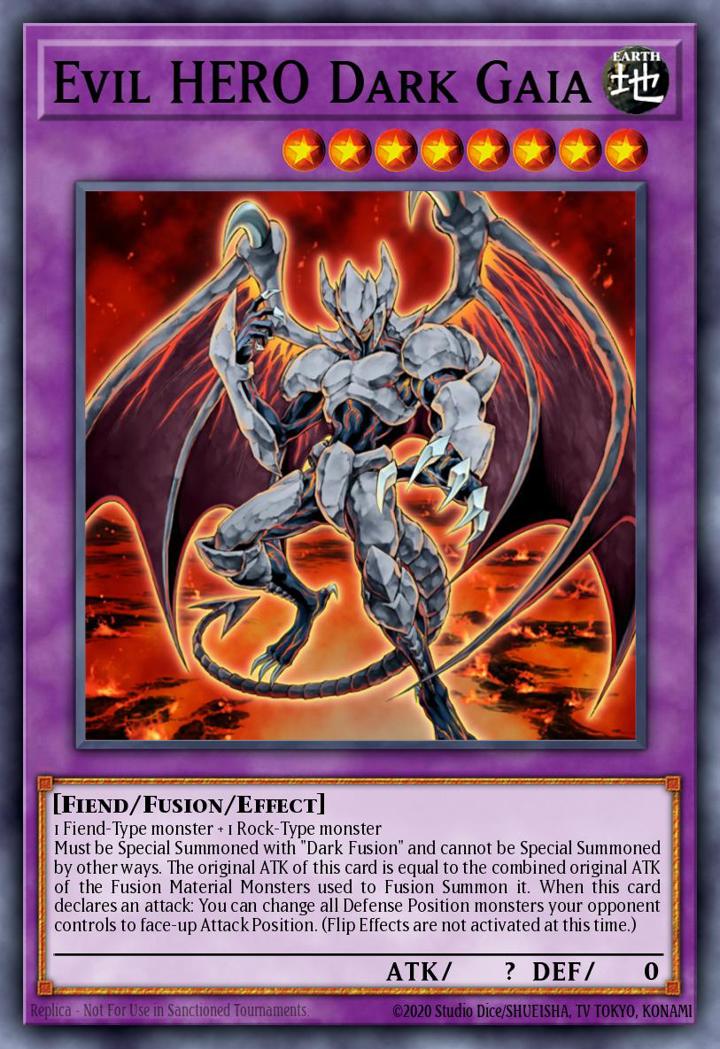 Evil HERO Dark Gaia Single: Yu-Gi-Oh! Speed Duel GX: Duelists of Shadows Einzelkarte