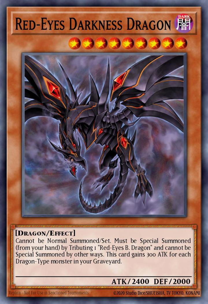 Red-Eyes Darkness Dragon (V.1 - Common) Single: Yu-Gi-Oh! Speed Duel GX: Duelists of Shadows Einzelkarte