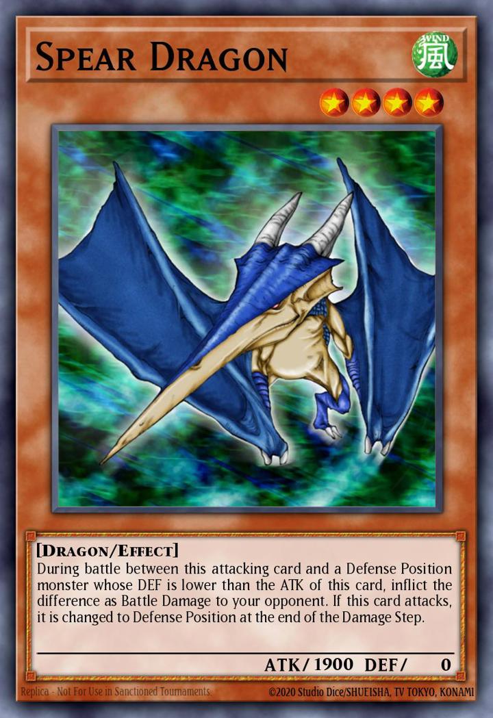 Spear Dragon Single: Yu-Gi-Oh! Speed Duel GX: Duelists of Shadows Einzelkarte