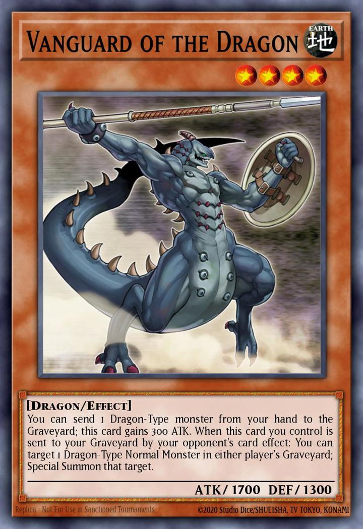 Vanguard of the Dragon Single: Yu-Gi-Oh! Speed Duel GX: Duelists of Shadows Einzelkarte