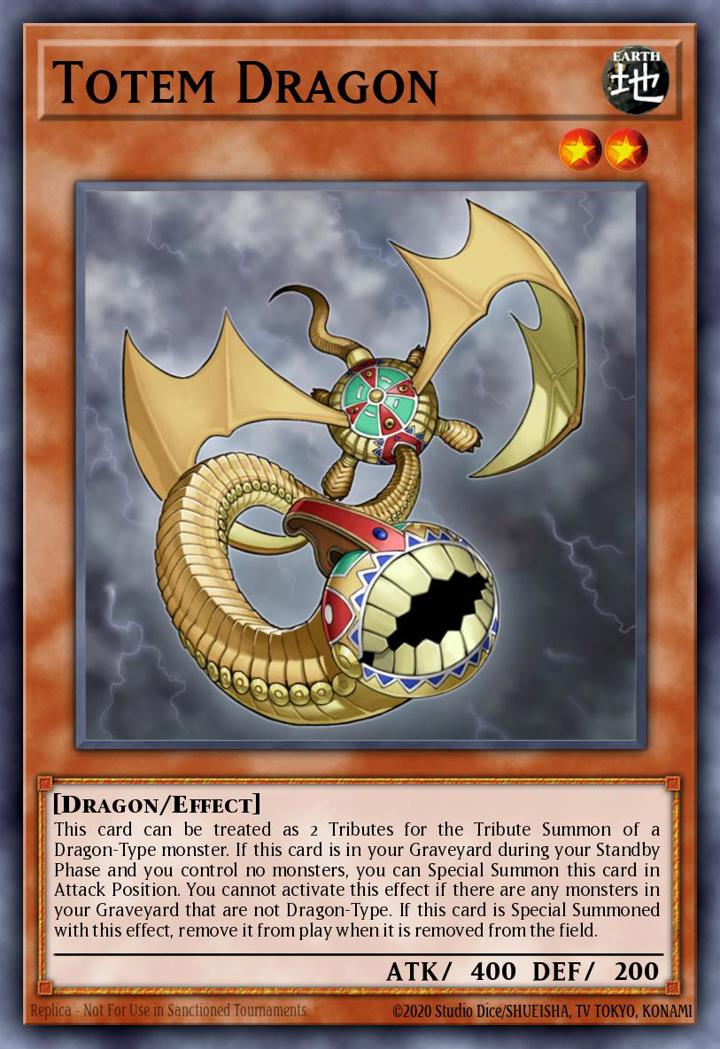 Totem Dragon Single: Yu-Gi-Oh! Speed Duel GX: Duelists of Shadows Einzelkarte