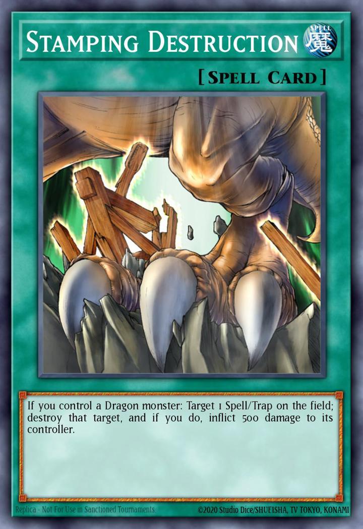 Stamping Destruction Single: Yu-Gi-Oh! Speed Duel GX: Duelists of Shadows Einzelkarte