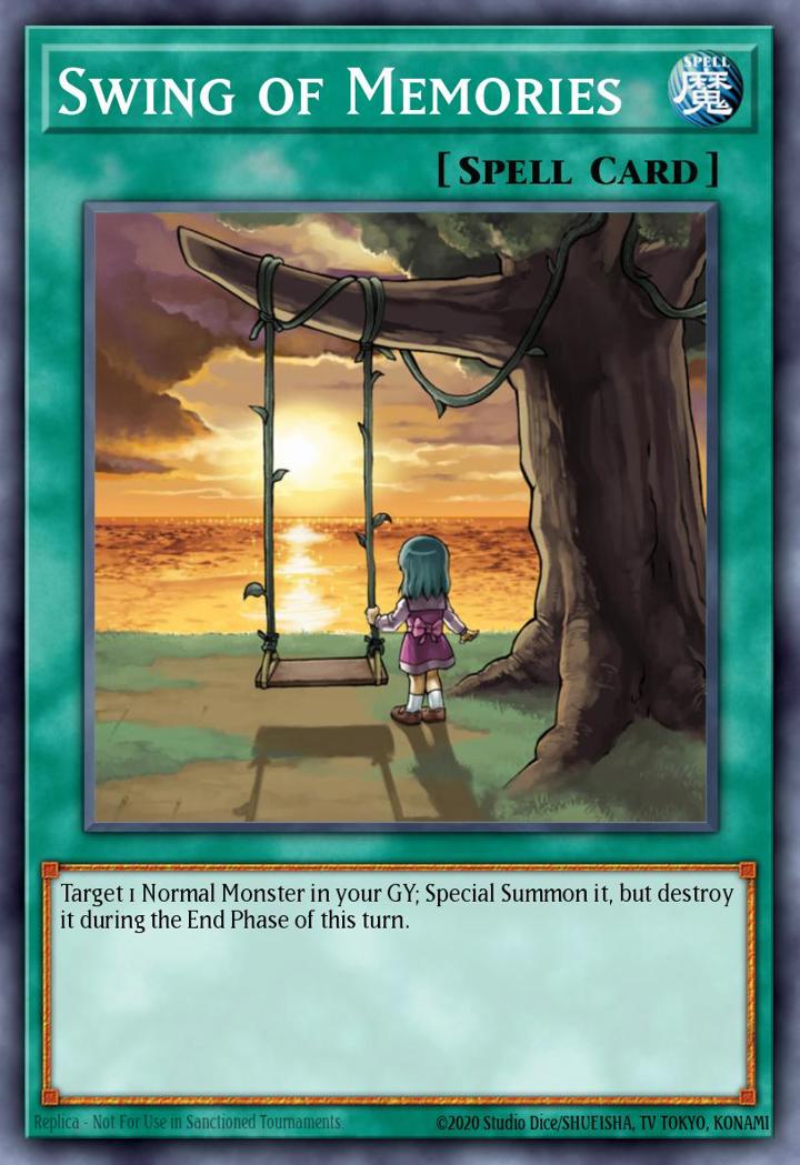 Swing of Memories Single: Yu-Gi-Oh! Speed Duel GX: Duelists of Shadows Einzelkarte