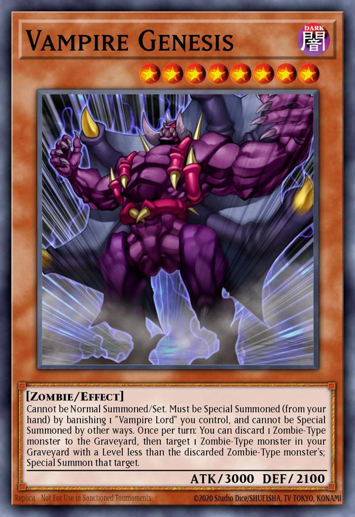 Vampire Genesis (V.1 - Common) Single: Yu-Gi-Oh! Speed Duel GX: Duelists of Shadows Einzelkarte