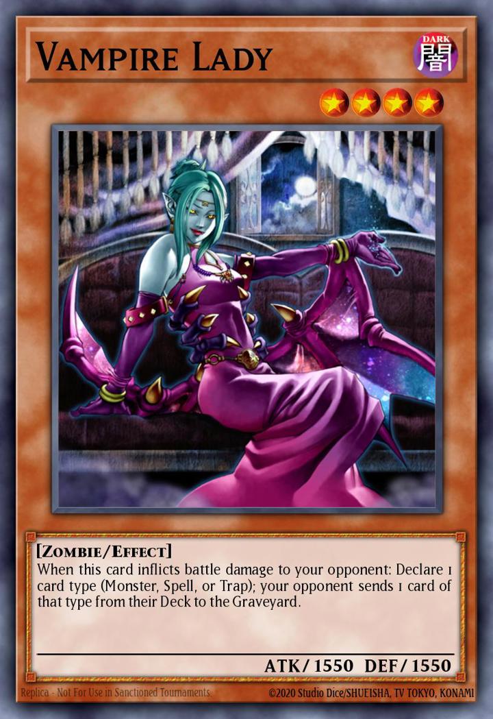 Vampire Lady Single: Yu-Gi-Oh! Speed Duel GX: Duelists of Shadows Einzelkarte