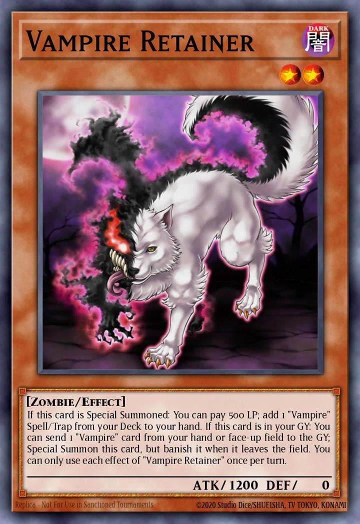 Vampire Retainer Single: Yu-Gi-Oh! Speed Duel GX: Duelists of Shadows Einzelkarte