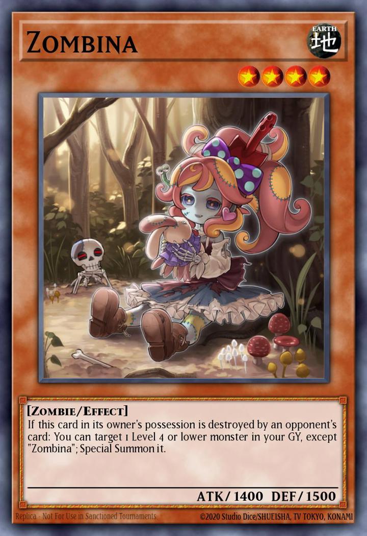 Zombina Single: Yu-Gi-Oh! Speed Duel GX: Duelists of Shadows Einzelkarte