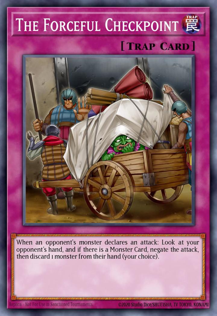 The Forceful Checkpoint Single: Yu-Gi-Oh! Speed Duel GX: Duelists of Shadows Einzelkarte