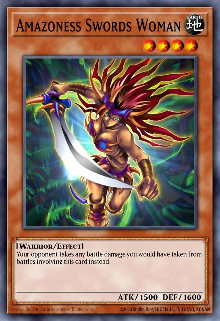Amazoness Swords Woman (V.1 - Common) Single: Yu-Gi-Oh! Speed Duel GX: Duelists of Shadows Einzelkarte