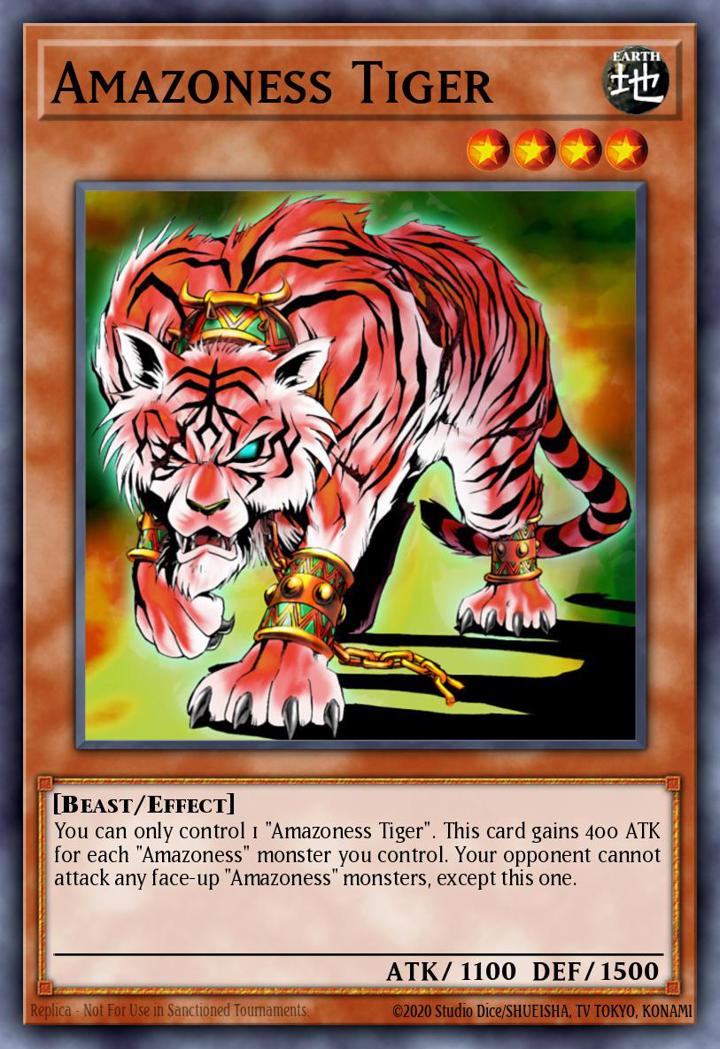 Amazoness Tiger Single: Yu-Gi-Oh! Speed Duel GX: Duelists of Shadows Einzelkarte