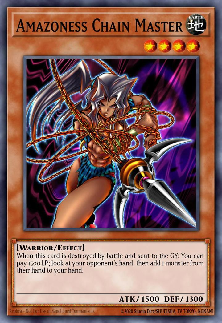 Amazoness Chain Master Single: Yu-Gi-Oh! Speed Duel GX: Duelists of Shadows Einzelkarte