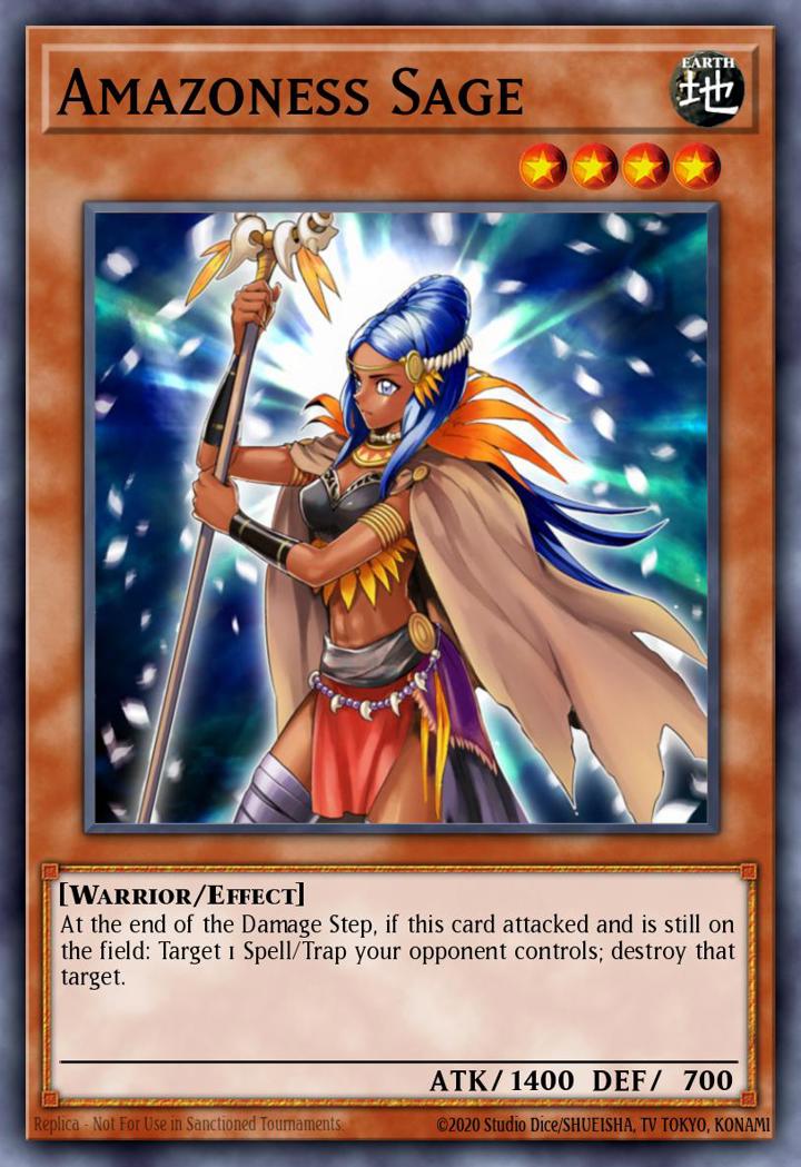 Amazoness Sage Single: Yu-Gi-Oh! Speed Duel GX: Duelists of Shadows Einzelkarte