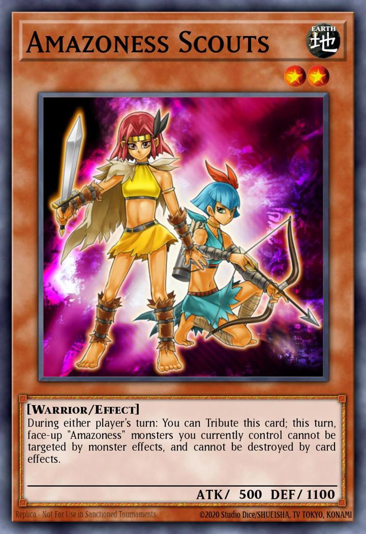 Amazoness Scouts Single: Yu-Gi-Oh! Speed Duel GX: Duelists of Shadows Einzelkarte