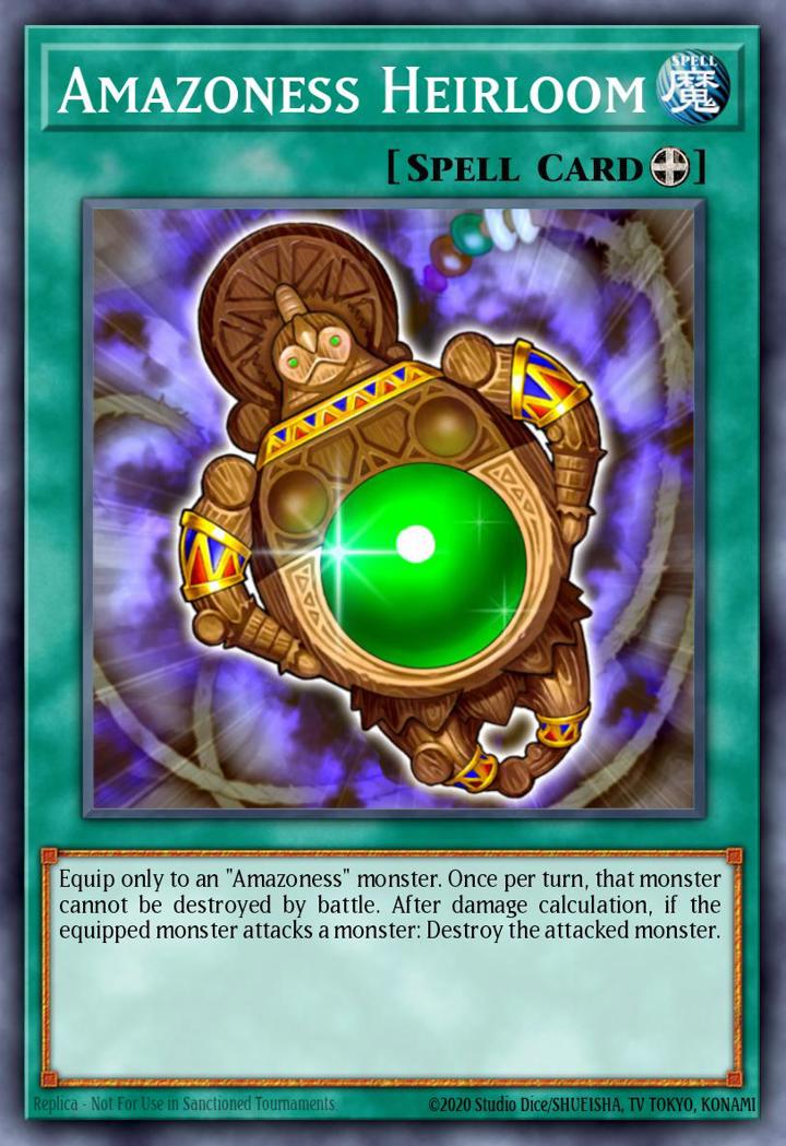 Amazoness Heirloom Single: Yu-Gi-Oh! Speed Duel GX: Duelists of Shadows Einzelkarte