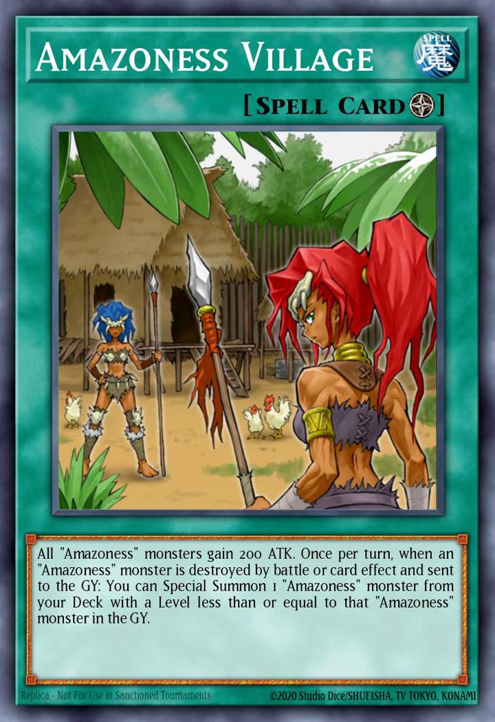 Amazoness Village Single: Yu-Gi-Oh! Speed Duel GX: Duelists of Shadows Einzelkarte