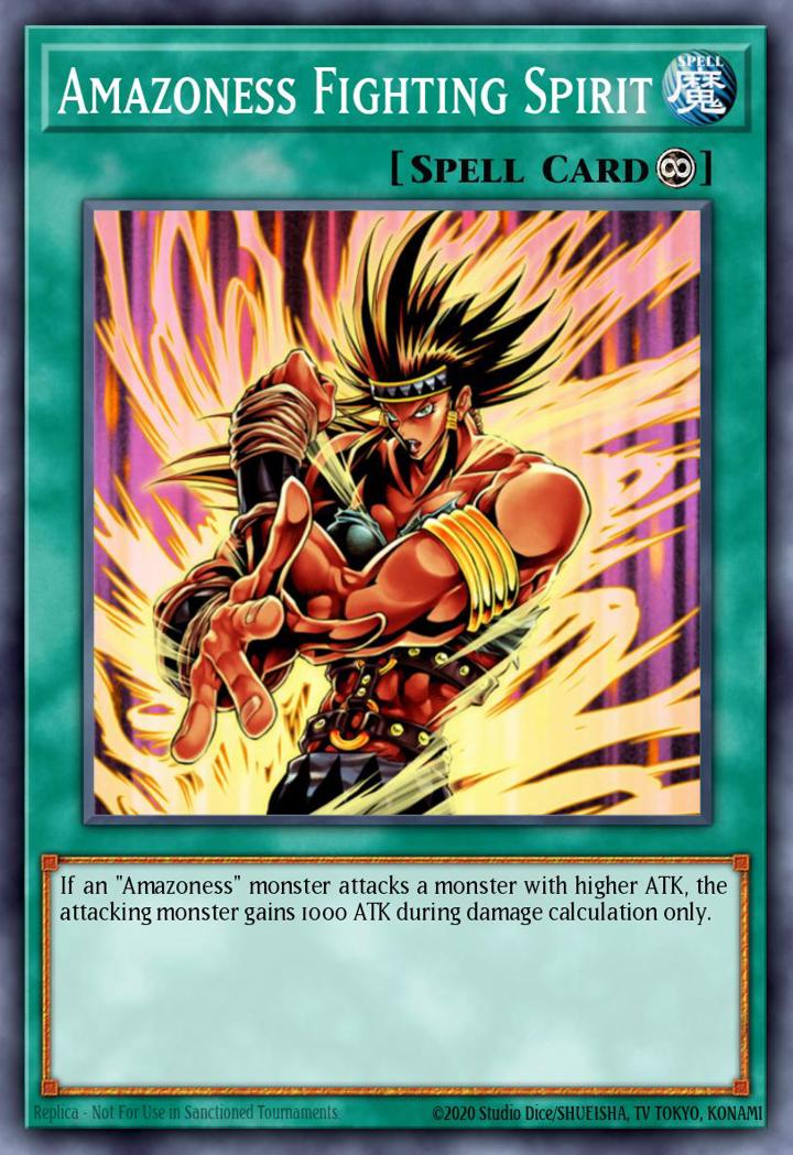 Amazoness Fighting Spirit Single: Yu-Gi-Oh! Speed Duel GX: Duelists of Shadows Einzelkarte