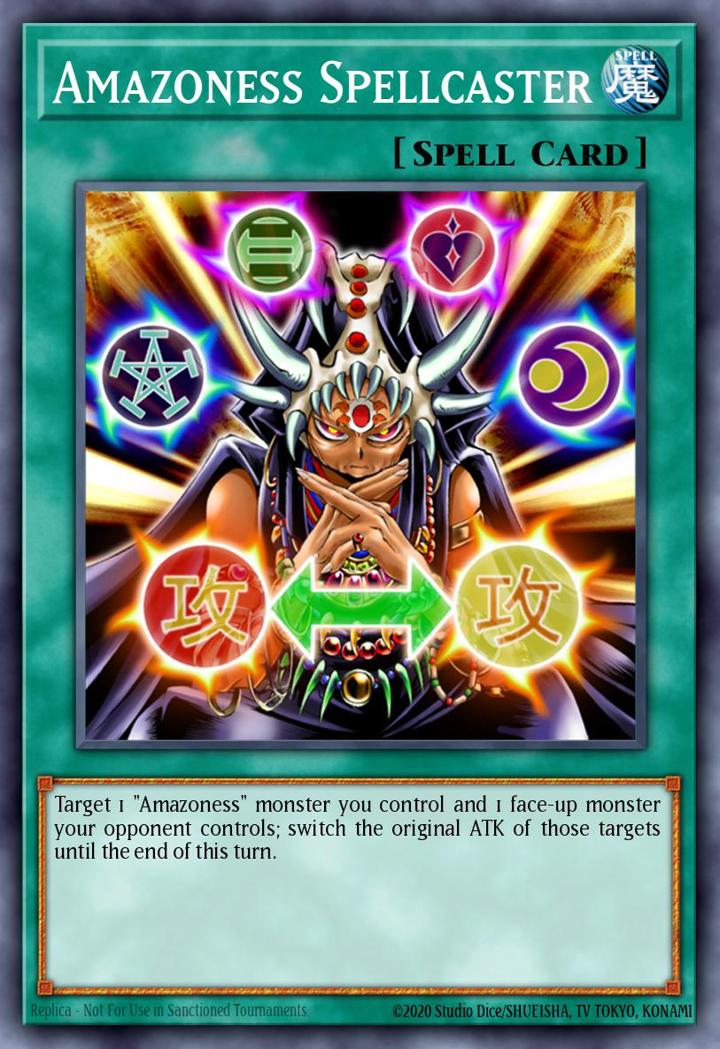 Amazoness Spellcaster Single: Yu-Gi-Oh! Speed Duel GX: Duelists of Shadows Einzelkarte