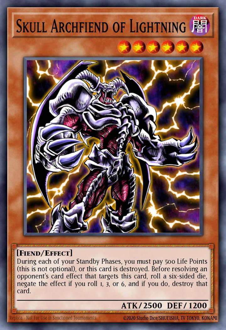 Skull Archfiend of Lightning (V.1 - Common) Single: Yu-Gi-Oh! Speed Duel GX: Duelists of Shadows Einzelkarte