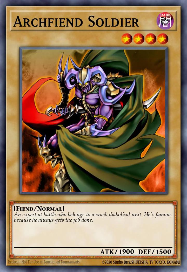 Archfiend Soldier Single: Yu-Gi-Oh! Speed Duel GX: Duelists of Shadows Einzelkarte