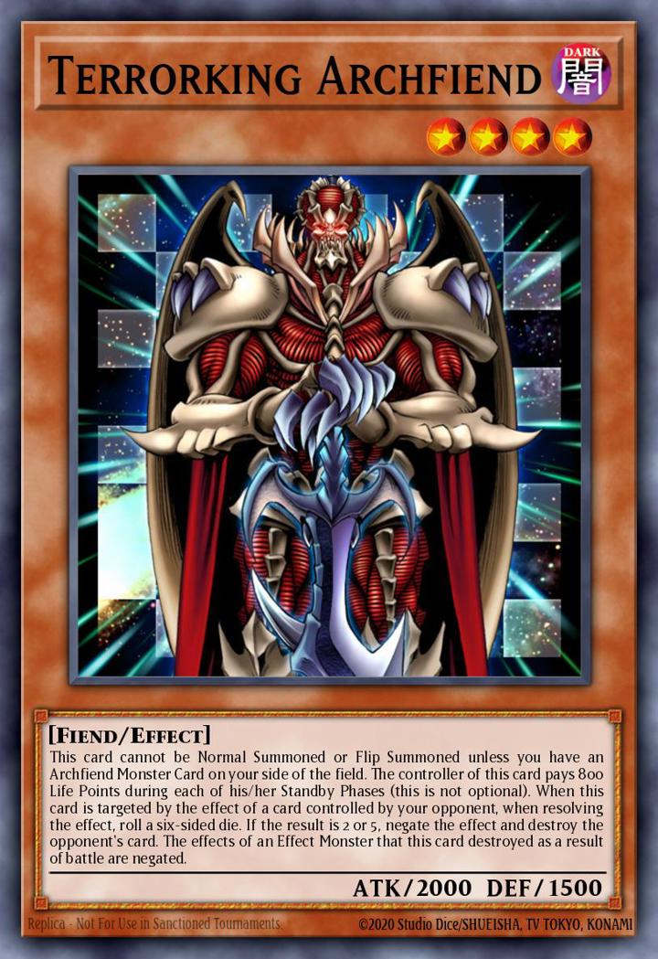 Terrorking Archfiend Single: Yu-Gi-Oh! Speed Duel GX: Duelists of Shadows Einzelkarte