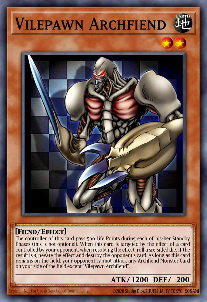 Vilepawn Archfiend Single: Yu-Gi-Oh! Speed Duel GX: Duelists of Shadows Einzelkarte